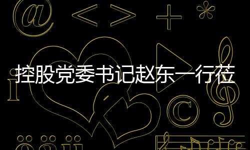 莅临控股党委工作环境赵东指导书记一行