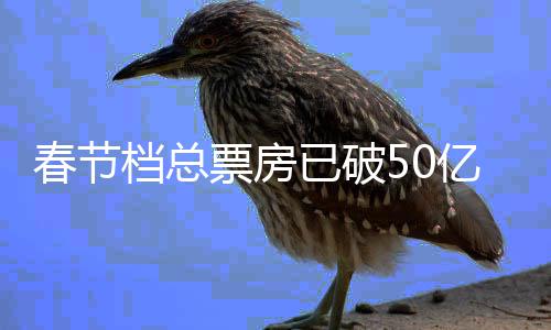 计档总档电行统票房春节春节已破亿 影票房排