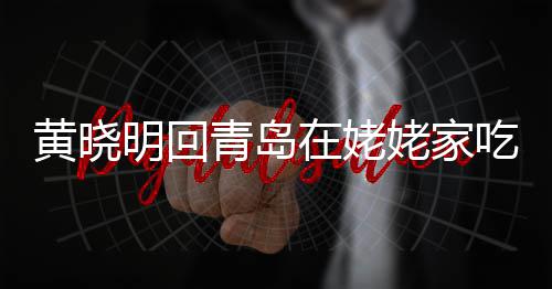 不见姥家老婆明回乡菜黄晓合影孩子青岛在姥 晒吃家